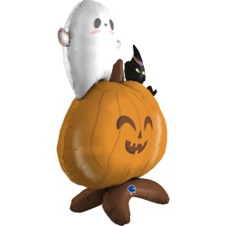 Globo Calabaza Gigante / Ghost de Halloween. n1