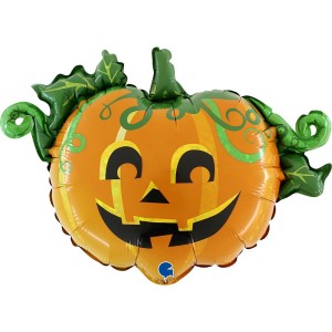 Globo gigante calabaza hologrfica de Halloween