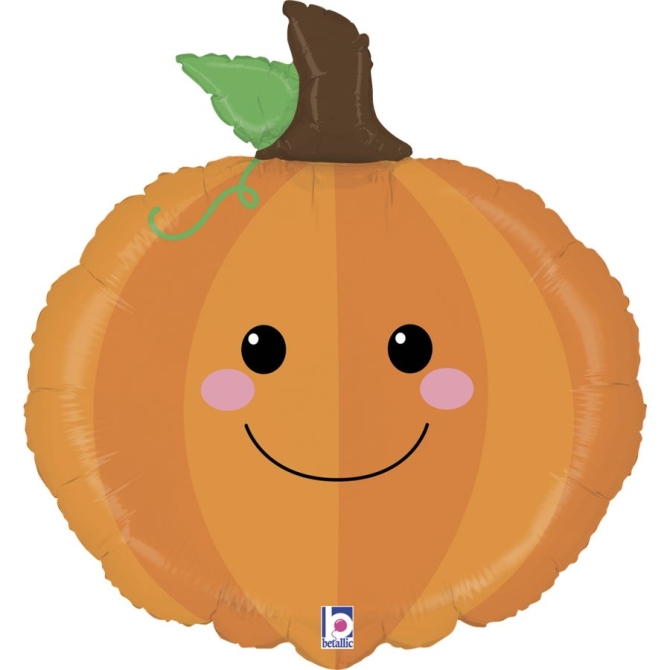 Globo gigante de calabaza kawaii 