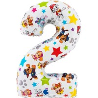 Globo de Helio de Aluminio Patrulla Canina - Gigante Nmero 2 - 71 cm