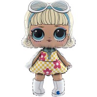 Globo Helio Aluminio Lol Surprise - Go Go Girl 76 cm