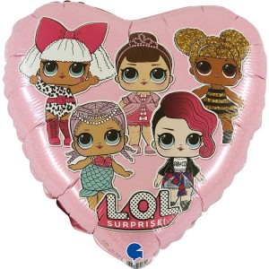 Globo de Aluminio Helio Lol Surprise -  36 cm