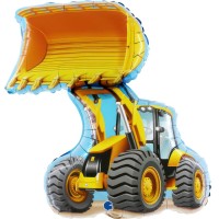 Globo gigante de helio - Bulldozer 62 cm