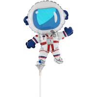 Globo de astronauta sobre vástago - 32 cm
