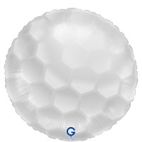 Globo de aluminio inflado con helio - pelota de golf de 35 cm