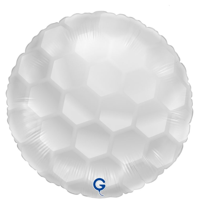 Globo de aluminio inflado con helio - pelota de golf de 35 cm 