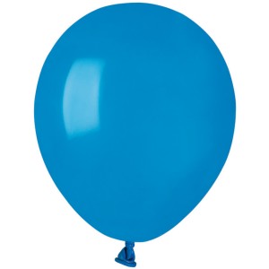 50 Globos Azul Mate 13cm