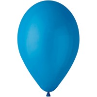10 Globos Azul Mate 30cm