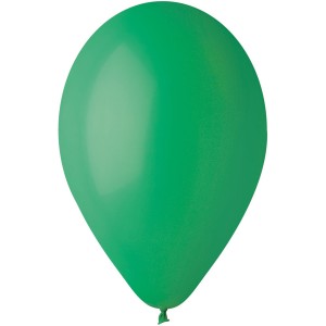 10 Globos Verde Mate 30cm