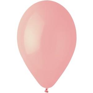 10 Globos Rosa Pastel Mate 30cm