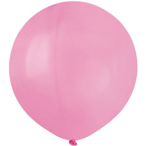 10 Globos Rosa Mate 48cm