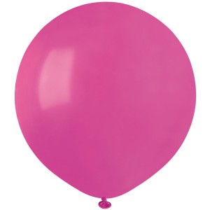 10 Globos Fucsia Mate 48cm