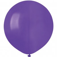 10 Globos Morado Mate 48cm