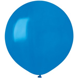 10 Globos Azul Mate 48cm