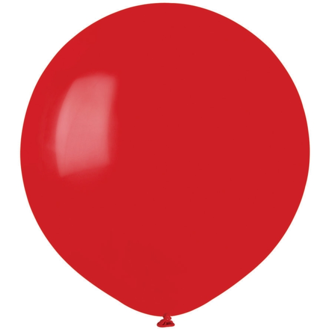 10 Globos Rojo Mate Ø48cm 