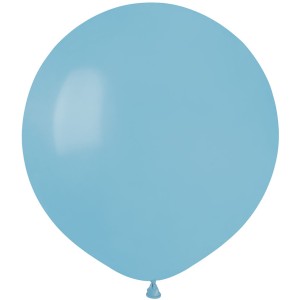 10 Globos Azul Pastel Mate 48cm