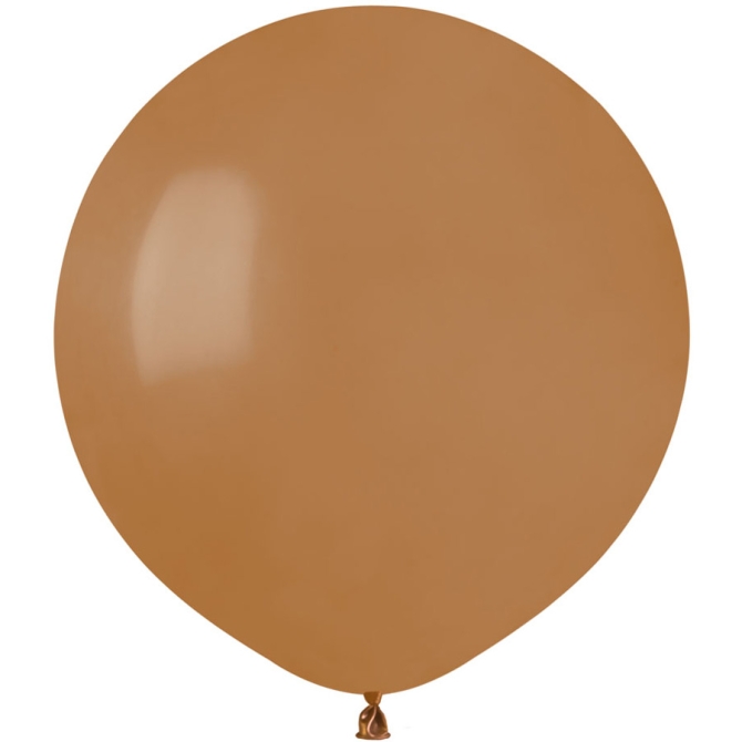 10 Globos Moca Mate 48cm 