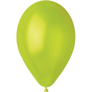 10 Globos Verde Ans Perla 30cm