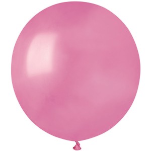 10 Globos Rosa Perlado 48cm