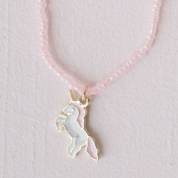 Collar de perlas de unicornio. n1