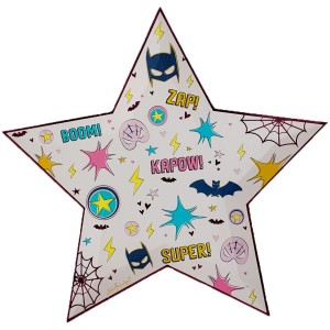 8 Platos Estrella Superhroe