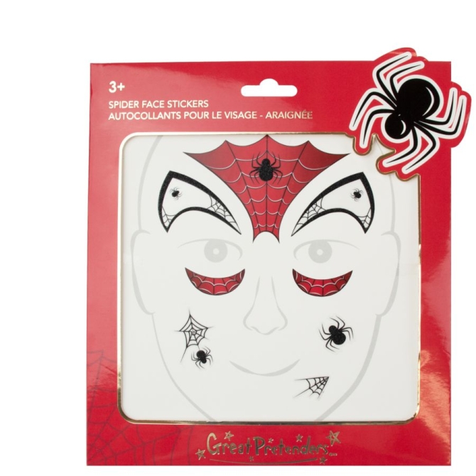 Pegatinas faciales - araa 