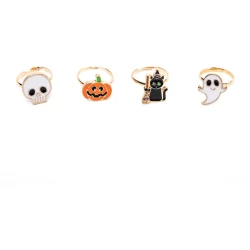 1 Anillo de Halloween - Brilla en la oscuridad. n2