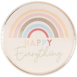 Party Box con platos pastel arcoris Happy Everything. n3