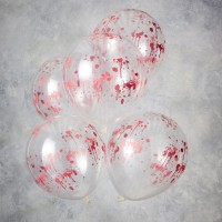 5 globos sangrientos de Halloween
