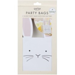 5 bolsas de regalo conejo de Pascua. n1