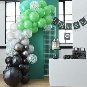 Arco Kit de 70 globos Gaming Party