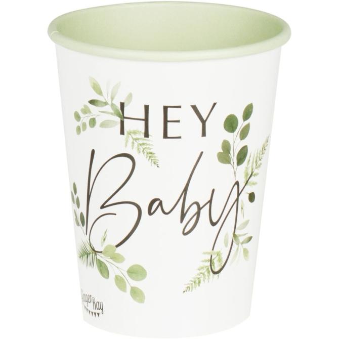 8 Vasos Botanical Hey Baby 