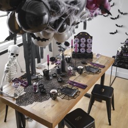 Puesto de rosquillas de Halloween - Lpida luminosa. n2