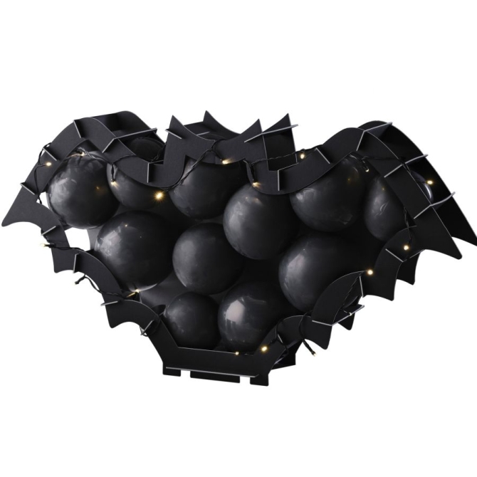 Estructura de globos de Halloween - Lighted Bat 