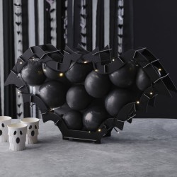 Estructura de globos de Halloween - Lighted Bat. n1