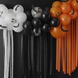 Kit de Arco de Globos de Halloween de 50 globos  +  pancartas - Fantasmas,  calabazas. n1