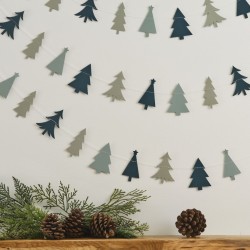 Guirnalda de Árbol de Navidad Verde. n°1