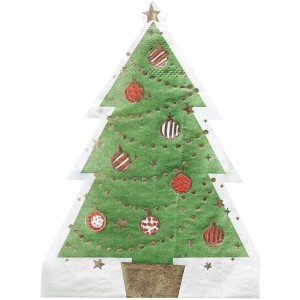 12 toallas el rbol de Navidad