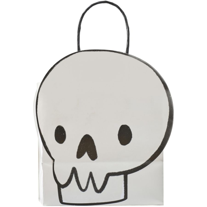 6 Bolsitas de regalo de Halloween vampiros y brujas 