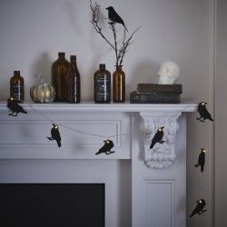 Guirnalda luminosa Black Raven - Madera. n°1