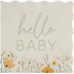 Maxi Party Box Hello Baby Floral. n3