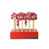 1 Piruleta Lolly Colores Dorados - 55g