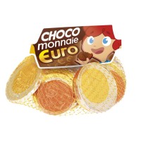 Monedas de Euro de Chocolate - 100g