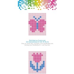Kit de llavero Pixel Creative - Mariposa. n2