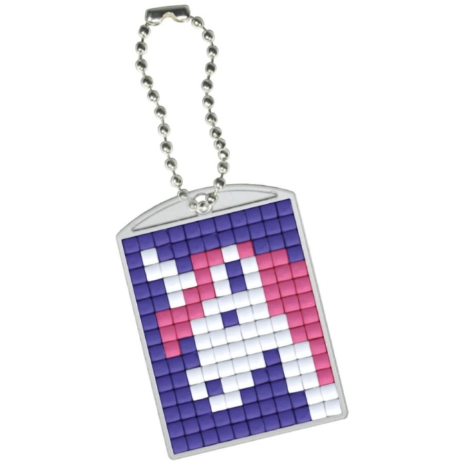 Kit de llavero Pixel Creative - Unicornio 