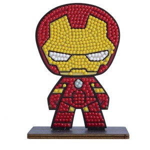 Kit de figuras de diamantes Crystal Art - Iron Man