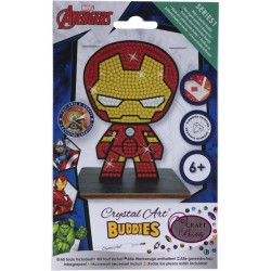 Kit de figuras de diamantes Crystal Art - Iron Man. n1