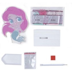 Kit de figuras de diamantes Crystal Art - La Sirenita. n2