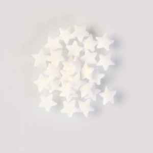 Bolsa 50g Mini Estrellas Blancas para Espolvorear