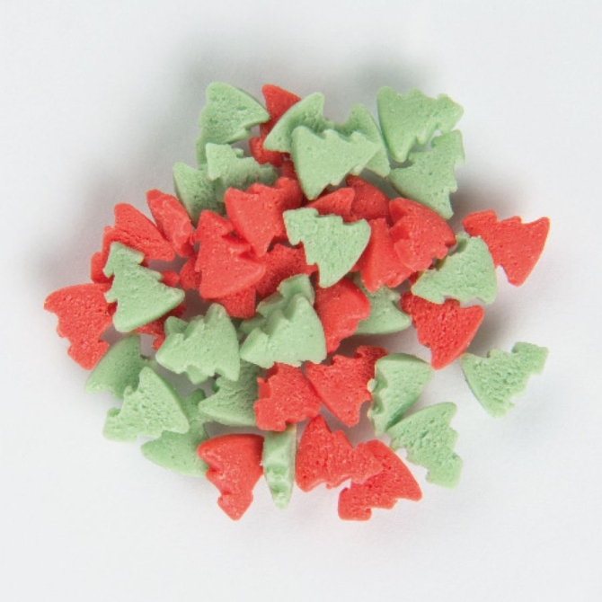 Decoraciones espolvoreadas de abeto - 50 g 